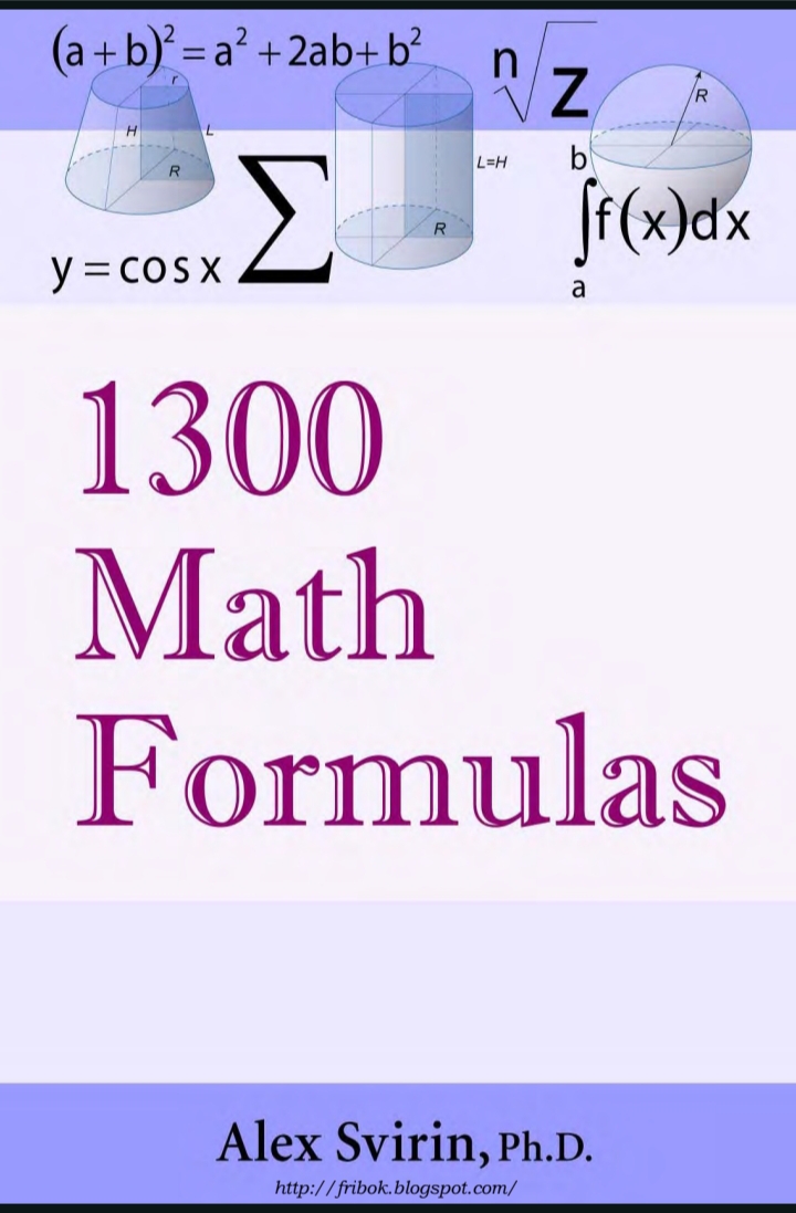 1300+ maths formula
